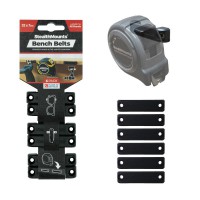 StealthMounts Black Bench Belt (6 Pack) &pound;11.95